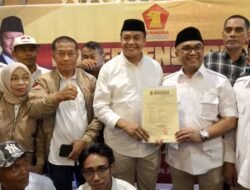 Rajiun-Purnama Resmi Kantongi B1-KWK Partai Gerindra