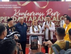 Resmi Daftar di KPU, Tina-Ihksan Janjikan Program Bahteramas Berlayar Kembali