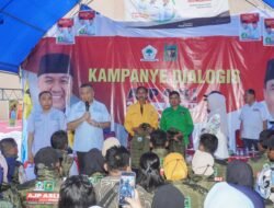 Kampanye Terbatas di Kambu, AJP-ASLI Janji Bakal Bangun Kawasan Central Bisiness di Kota Kendari