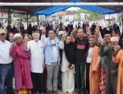Sambut Kedatangan Hugua, Ribuan Masyarakat Batu Atas Busel Siap Menangkan ASR-HUGUA