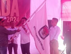 Sosialisasi Pilkada Serentak Melalui Kirab Dilaksanakan Dua KPU Kabupaten