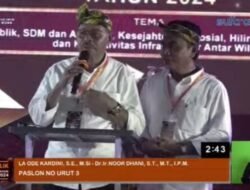 Debat Kandidat Perdana, Kardini-Noor Dhani Paparkan Konsep Hilirisasi