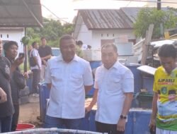 Blusukan di Baruga, AJP-ASLI Janji Muluskan Jalan Hingga Permudah Pelaku UMKM