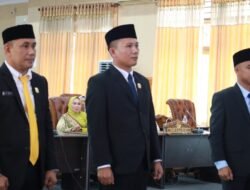 Hamrin Resmi Dilantik Ketua Didampingi Ronald dan Arjun