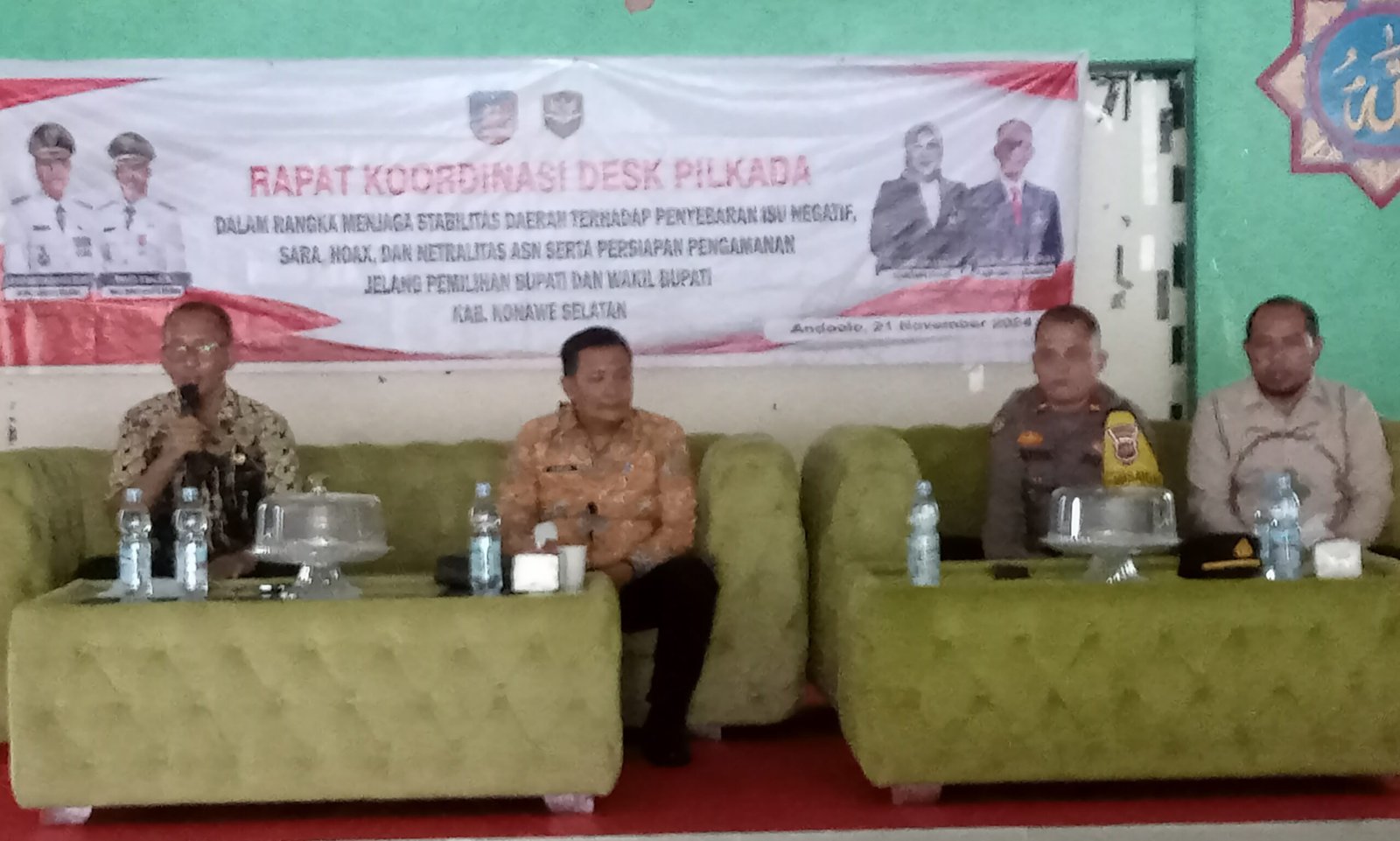 Gelar Rakor Desk Pilkada, Kesbangpol Konsel Bakal Monitoring Jelang Pilkada