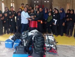 La Isra Berhasil Lobi Kemenpora RI, Datangkan 55 Bantuan Perlengkapan Silat Kabupaten Muna