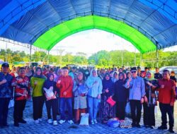 Sekda Chadidjah Launching Pelaksanaan Operasi Pasar Murah di 25 Kecamatan