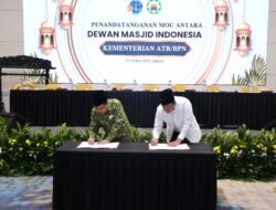 Menteri ATR/BPN Komitmen Tuntaskan 561.909 Sertipikasi Tanah Wakaf Dalam Lima Tahun
