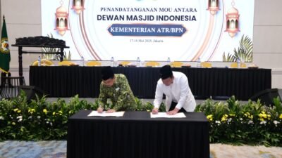 Menteri ATR/BPN Komitmen Tuntaskan 561.909 Sertipikasi Tanah Wakaf Dalam Lima Tahun