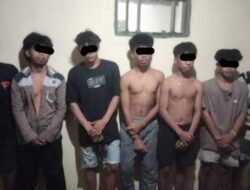 Buron Satu Bulan, Tujuh Pelaku Penikaman di Kelurahan Wasolangka Diringkus di Papua