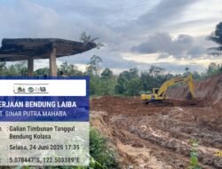 Progres Bendung di Kecamatan Parigi Capai 10 Persen, Kontraktor Optimis Selesai Tepat Waktu