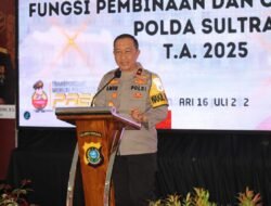 Wakapolda Sultra Buka Rakernis Gabungan Fungsi Pembinaan dan Operasi