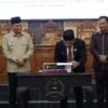 Pemda dan DPRD Konsel Tandatangani MoU RPJMD