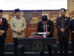 Pemda dan DPRD Konsel Tandatangani MoU RPJMD