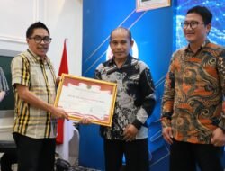 Capaian Kinerja Semester l Terbaik ke-3 se-Sultra, Kantor BPN Muna Mendapat Penghargaan