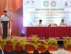 Konferensi Kabupaten PGRI Konawe Selatan Digelar, Begini Harapan Bupati