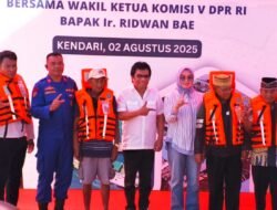 KSOP dan BPTD Sultra Sosialisasi Keselamatan Pelayaran, Ridwan Bae Tekankan Pentingnya Keselamatan Pelayaran