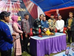 Mahasiswa Laiba Sukses Gelar Kegiatan Festival Budaya Muna, Kades Laiba Berikan Apresiasi