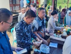 Jadi Penjual Beras, IK – Wahyu Gelar Pangan Murah di Konda