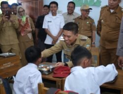 Makan Bergizi Gratis Untuk Murid di Konsel Dimulai