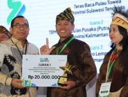 Teras Baca Pulau Towea Raiah Juara I Diajang Festival Literasi Tingkal Nasional