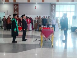 Irham Kalenggo Lantik Ichsan Porosi Sebagai Sekda Konsel