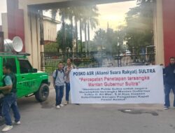 ASR Bentangkan Posko Percepatan Penangkapan Mantan Gubernur Ali Mazi di Polda Sultra