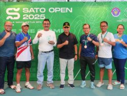 Kementrian ATR/BPN Raih Juara lll di Turnamen Tenis Antar Instansi SATO Open 2025 Yang Digelar BPK RI