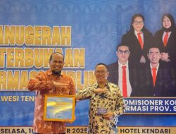 Lagi, Pemda Konsel Raih Anugerah Keterbukaan Informasi Publik Sultra 2025