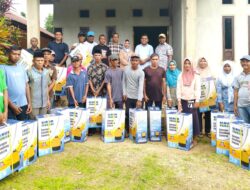 Upaya La Isra Bantu Petani di Bone Kancitala Berhasil, Puluhan unit Bantuan Alsintan Diserahkan ke Poktan Oentotolu