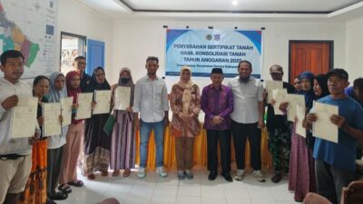 Jelang Purna Tugas, Kantah BPN Muna Bakal Bagikan 2935 Sertipikat Hasil PTSL, Redistol dan KT 2025
