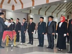 Ini Sembilan Pejabat Eselon II Yang Dilantik Bupati Konsel