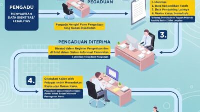 Demi Pelayanan yang Transparan, Profesional dan akuntabel, BPN Muna Terapkan Mekanisme Alur Pengaduan