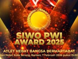 Kemenpora dan SIWO PWI Pusat Apresiasi Prestasi Atlet Lewat SIWO PWI Awards 2025