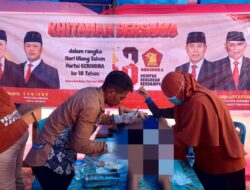 HUT Gerindra Ke-18, La Isra Anggota DPRD Sultra Fraksi Gerindra Gelar Sunatan Massal di Kabupaten Muna