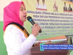 Sosialisasikan Budaya Baca dan Literasi Serta Lomba Inklusi, Begini Pesan Bunda Literasi Konsel