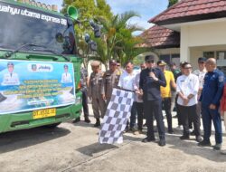 Kelebihan Beras, Pemda Konsel Kirim Beras di Sulut