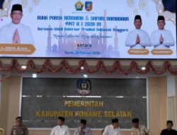 Wagub Sultra Buka Puasa Bersama Bupati dan Wakil Bupati di Konsel