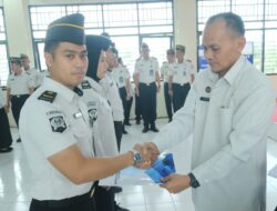 59 Pegawai Kanwil Ditjenpas Sultra Naik Pangkat, Kakanwil Tekankan Pentingnya Pola Pikir dan Kenirja