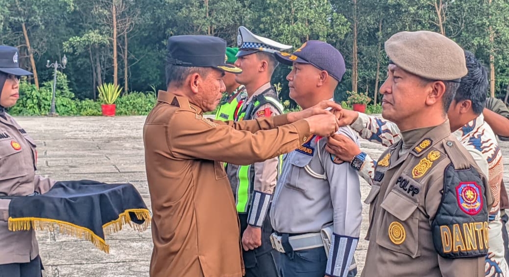 Bupati Konsel Pimpin Apel Gelar Pasukan Operasi Ketupat 2026