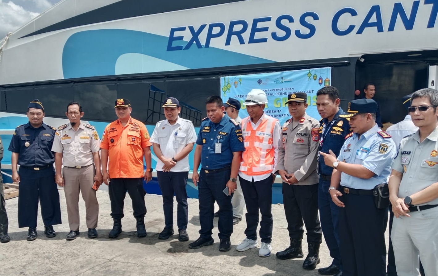 Lepas Mudik Gratis, 400 Penumpang Tujuan Raha Diberangkatkan