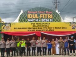Polres Konsel Siap Amankan Perjalanan  Menuju Lebaran
