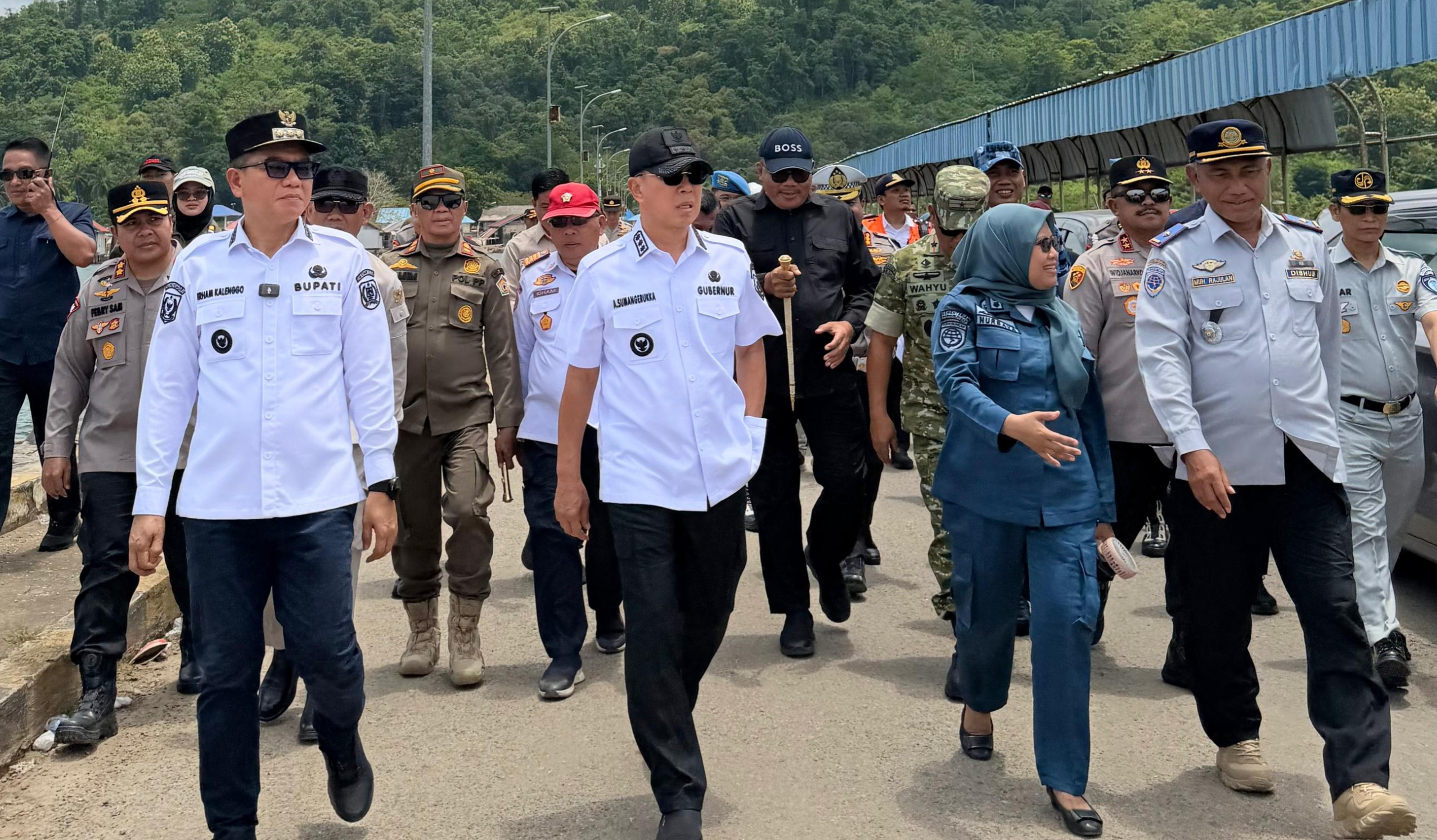 Irham dan ASR Pantau Arus Mudik di Torobulu dan Amolemgu