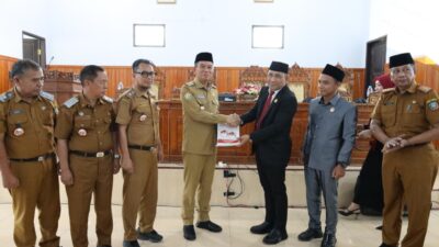 DPRD Konsel Terima LKPJ Bupati Tahun 2025