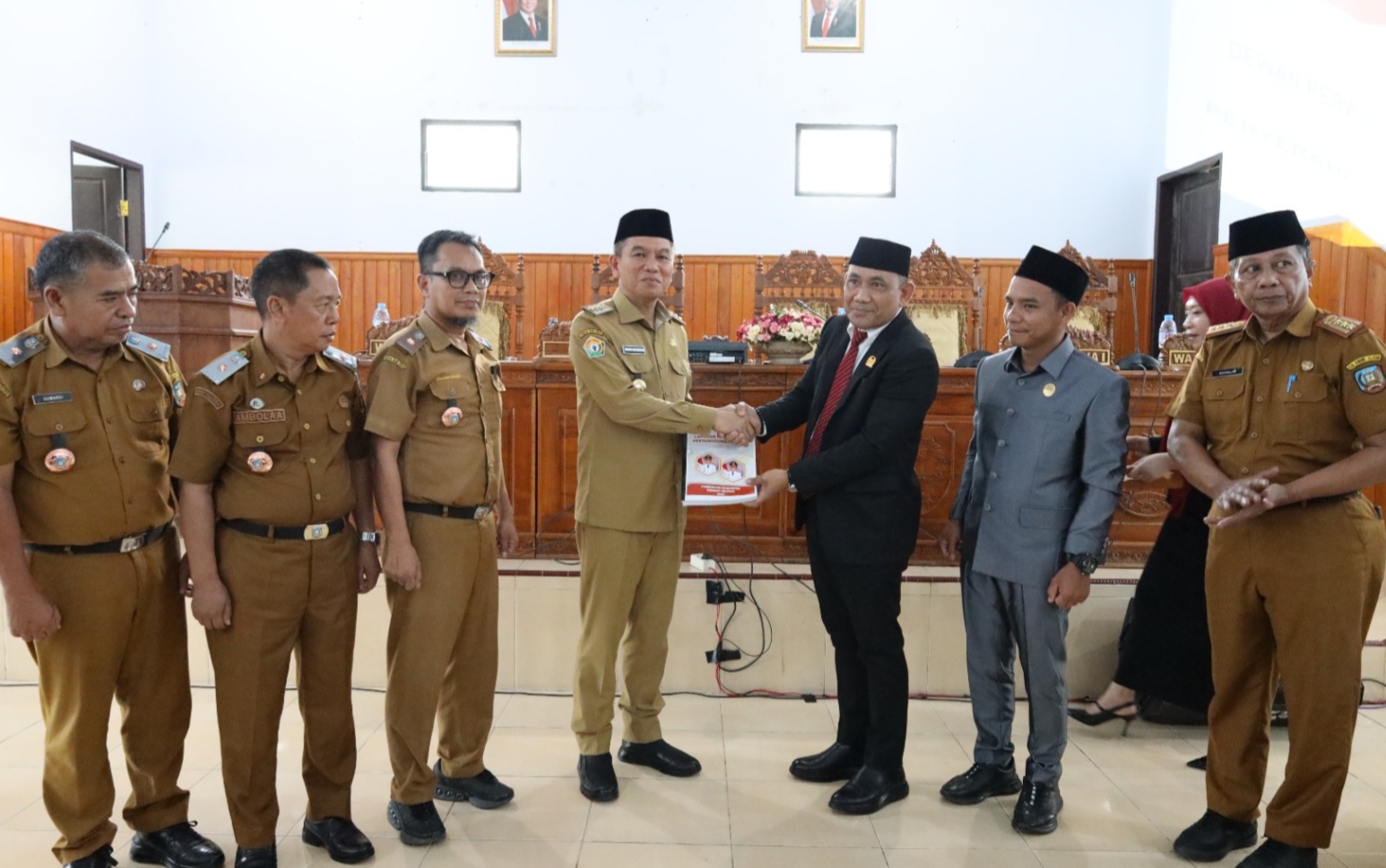 DPRD Konsel Terima LKPJ Bupati Tahun 2025