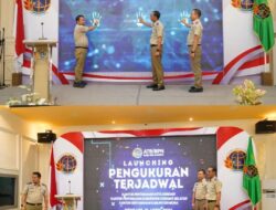BPN Muna Mengikuti Lounching Layanan Pengukuran Terjadwal Oleh Kanwil BPN Sultra