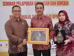 Berhasil Tindaklanjuti RHP BPK RI 90,8%, Kementerian ATR/BPN Raih Penghargaan