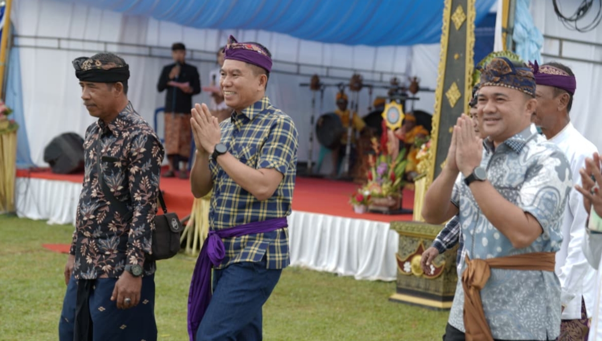 Hadiri Dharma Santi Nyepi, Begini Pesan Bupati Konsel