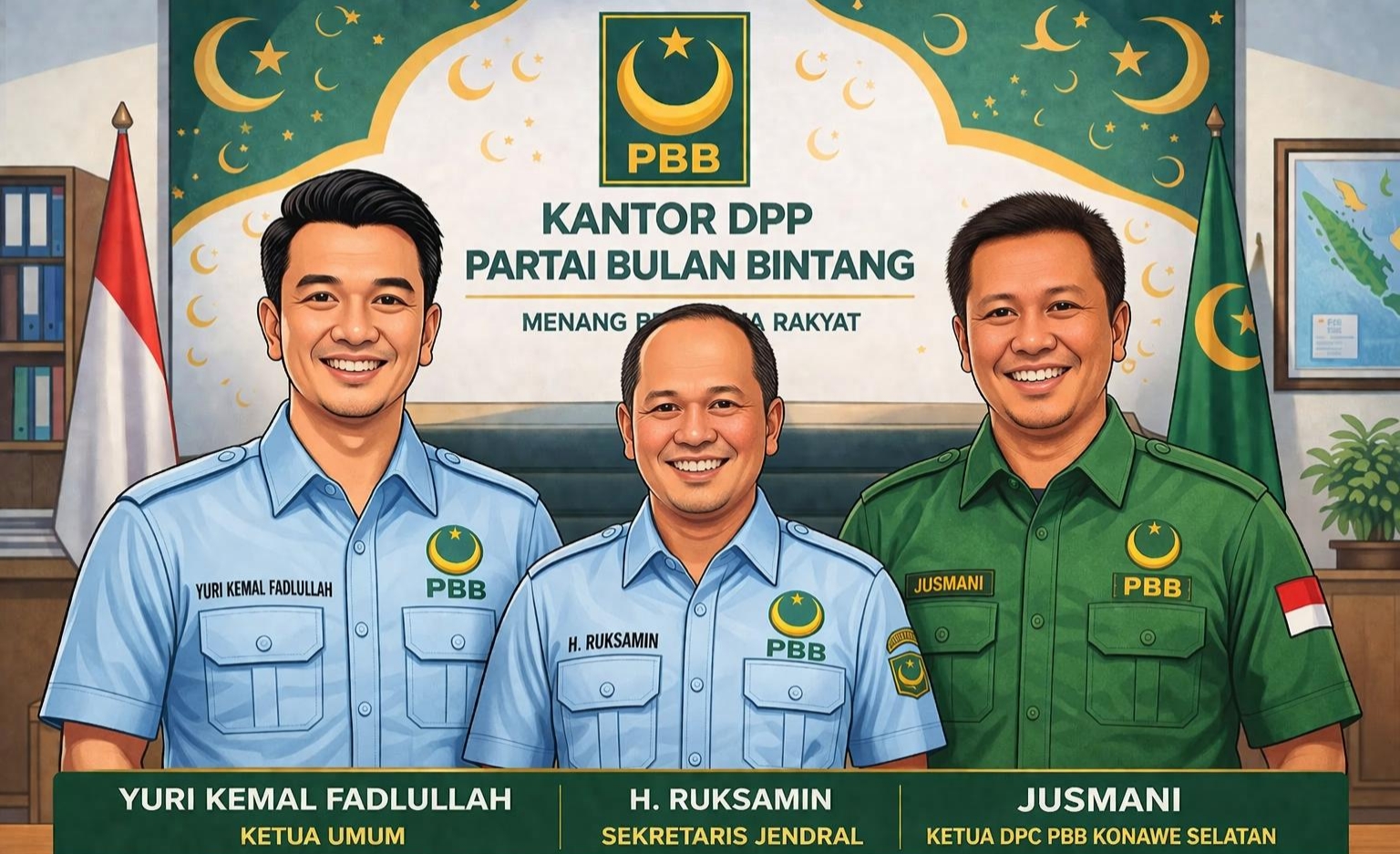 Jusmani Sebut Ruksamin Figur Tepat Dampingi Yuri di DPP