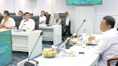 Audiensi Bersama Mentan Menteri, Bupati Bahas Penguatan Produksi Menuju Swasembada Pangan dan Energi